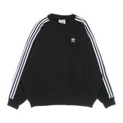 Zwarte Streetwear Crewneck Sweatshirt Adidas , Black , Dames