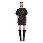 Short Dresses Antik Batik , Black , Dames