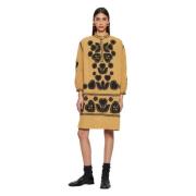 Short Dresses Antik Batik , Brown , Dames