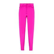 Roze Slim-Fit Leggings Broek Balenciaga , Pink , Dames