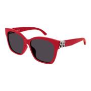 Sunglasses Balenciaga , Red , Unisex