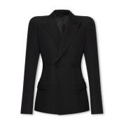 Wollen blazer Balenciaga , Black , Dames