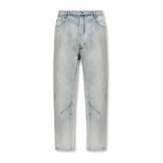 Jeans met vintage-effect Balenciaga , Blue , Heren
