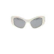 Zonnebril Balenciaga , White , Unisex