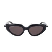 Reverse Cat Zonnebril Balenciaga , Black , Dames