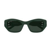 Nieuwe Dynasty Cat-Eye Zonnebril Balenciaga , Green , Dames