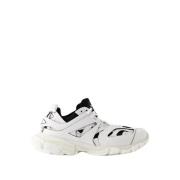 Track Sock Sneakers - Zwart/Wit Balenciaga , White , Dames