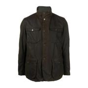 Ogston WAX JAS - Stijlvol en Functioneel Barbour , Green , Heren