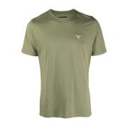 T-Shirts Barbour , Green , Heren