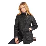 Beadnell Waxjas Barbour , Black , Dames