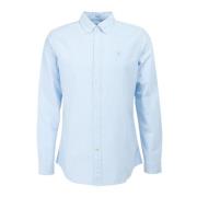 Barbour Oxford Overhemd Barbour , Blue , Heren