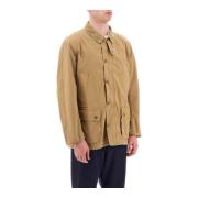 Casual jas met corduroy kraag Barbour , Beige , Heren