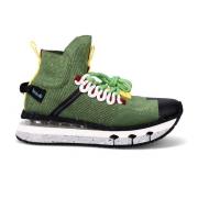 Groene Modieuze Sneakers Barracuda , Green , Dames