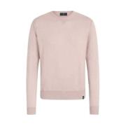 Engineered Creweck Sweater - Stijlvol en Comfortabel Belstaff , Pink ,...