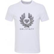 Klassiek Coteland T-Shirt met Phoenix Print Belstaff , White , Heren