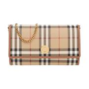 ‘Hannah’ portemonnee met ketting Burberry , Beige , Dames