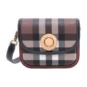 Modieuze Dames Schoudertas Aw22 Burberry , Brown , Dames