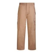 Stijlvolle Capleton Katoenen Cargo Broek Burberry , Brown , Heren