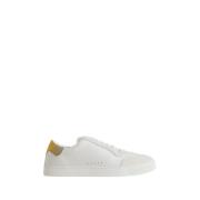 Witte Robin Sneakers Burberry , White , Heren