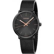 Stijlvolle roestvrijstalen horloge Calvin Klein , Black , Heren