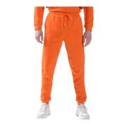 Comfortabele Fleece Interieur Joggers Calvin Klein , Orange , Heren
