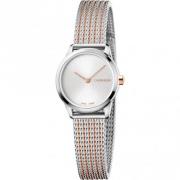 Apple PM Dames Twee-Tone Roze Horloge Calvin Klein , Gray , Dames