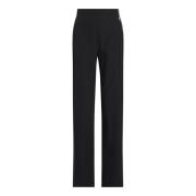 Zwarte Palazzo Broek Calvin Klein , Black , Dames