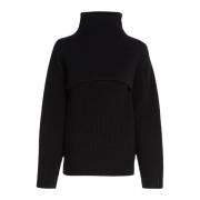 Lupetto Coltrui Calvin Klein , Black , Dames