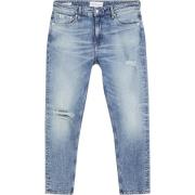 Blauwe Broek voor Heren Calvin Klein , Blue , Heren