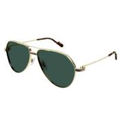 Zonnebril Ct0334S Cartier , Green , Dames