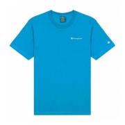 Stijlvolle Heren T-Shirts Champion , Blue , Heren