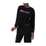 Sweatshirt Champion , Black , Dames