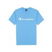 T-Shirts Champion , Blue , Heren