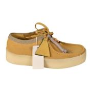 Laced Shoes Clarks , Yellow , Heren