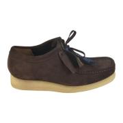 Bruine Platte Schoenen Clarks , Brown , Heren