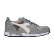 Grijze Suede Sneaker - Heren Diadora , Gray , Heren