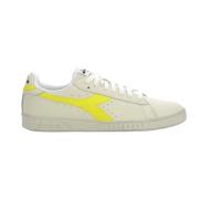 Fluo Wax Lage Top Sneakers Diadora , Beige , Unisex