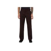 Werkbroek - Medium Gewicht Twill Dickies , Brown , Heren