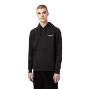 Camd Hoodie, Zwarte Box Stijl Dickies , Black , Heren