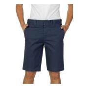 Blauwe effen herenshorts Dickies , Blue , Heren