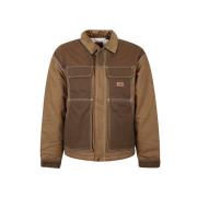 Lucas Gewaxte Zak Voorkant Jas Dickies , Beige , Heren