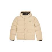 Irish Cream Puffer Jas Dickies , Beige , Heren