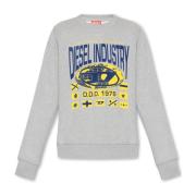 S-Ginn-L4 sweatshirt Diesel , Gray , Heren