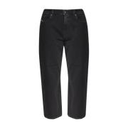 Rechte spijkerbroek Diesel , Black , Dames