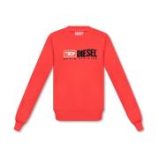 Sweatshirt Diesel , Red , Dames