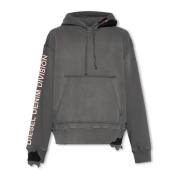 ‘S-Macsrot-Hood’ hoodie Diesel , Gray , Heren