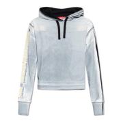 F-Carlye hoodie Diesel , Gray , Dames