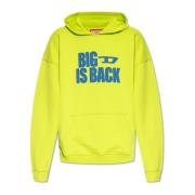 ‘S-Boxt-Hood-N2’ hoodie Diesel , Yellow , Heren
