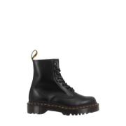 Zwarte Platform Veterschoenen Dr. Martens , Black , Dames