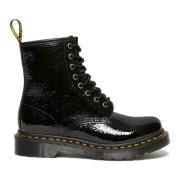 Klassieke 8-Oogleren Laarzen Dr. Martens , Black , Dames